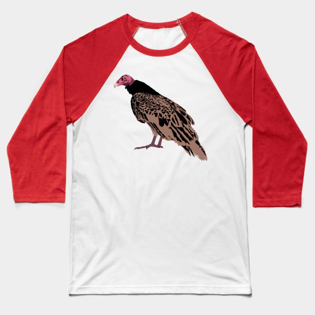 Turkey Vulture Baseball T-Shirt by stargatedalek